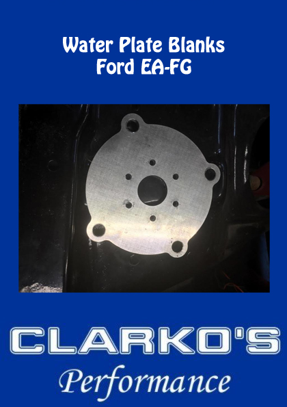 Ford EA- FG water Pump Blanking plates